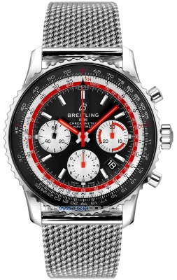 Buy this new Breitling Navitimer B01 Chronograph 43 ab01211b1b1a1 mens watch for the discount price of £5,933.00. UK Retailer.